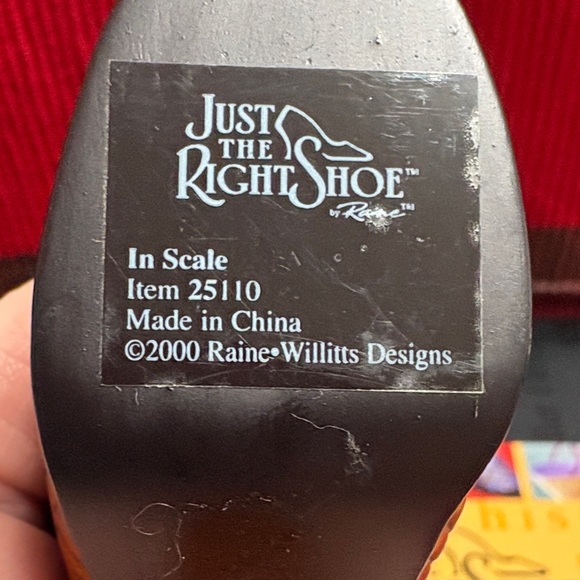 Just The Right Shoe Textured Tan Slingback Heels - Picture 5 of 6